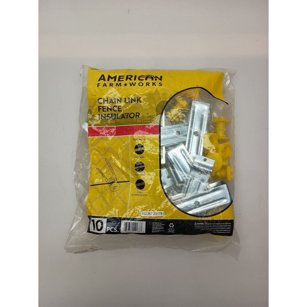 American Farm Works Chain Link Fence Insulator (10 Per Bag) New